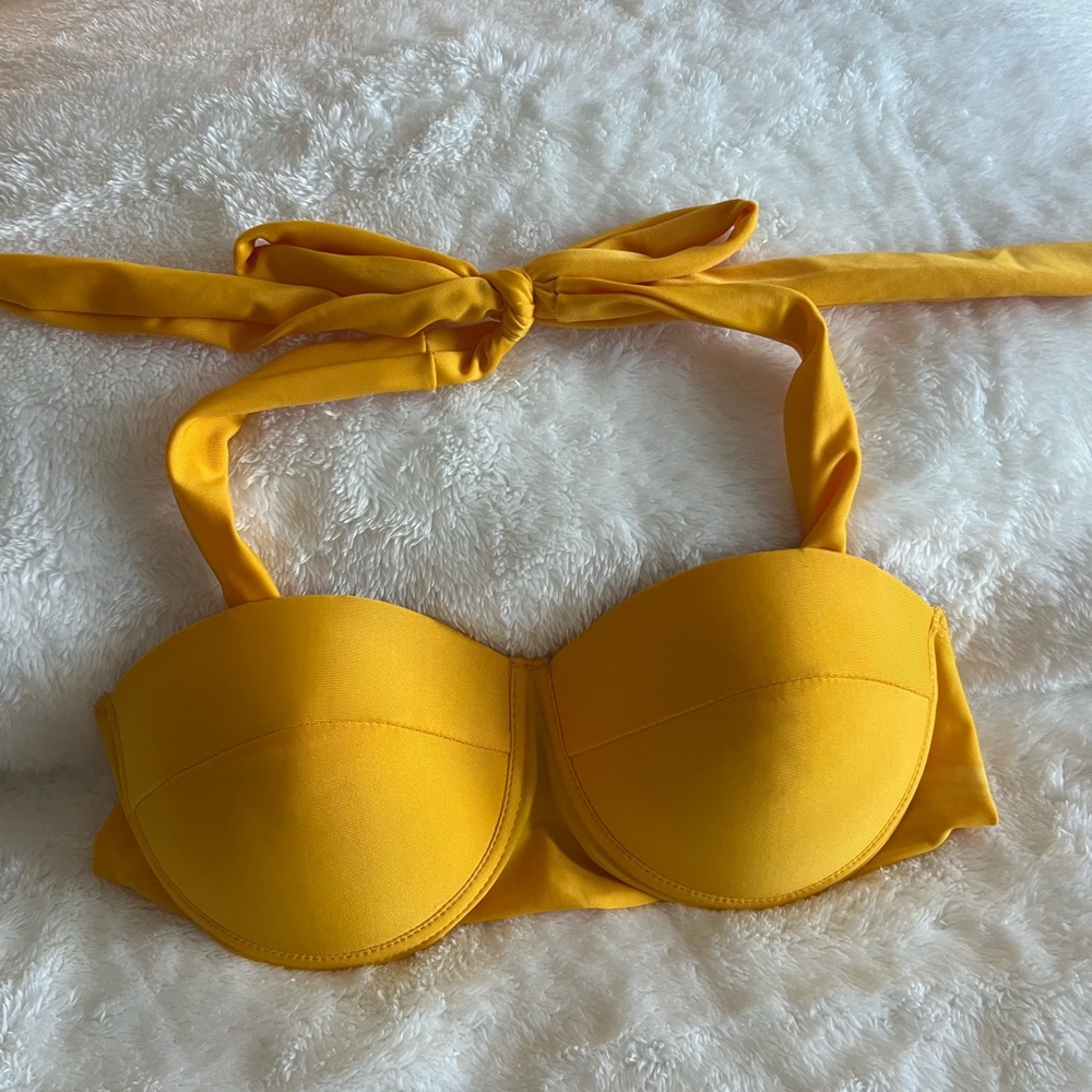 Yellow/Orange Women's Bikini Top